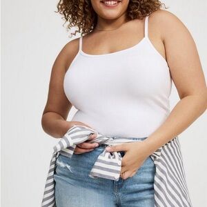 NWT Torrid foxy cami bright white 3X 22-24